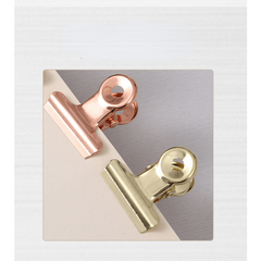 Rose Round Head Clip, Strong Metal Clip for Office