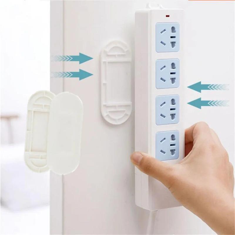 Wall Mounted Socket Fixer Remote Control Router Holder