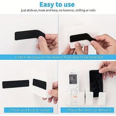 Self Adhesive Back Glue Punch Type Hook And Loop