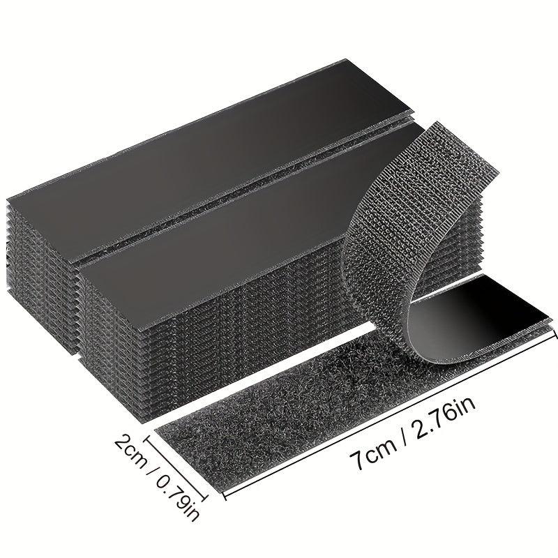 Self Adhesive Back Glue Punch Type Hook And Loop