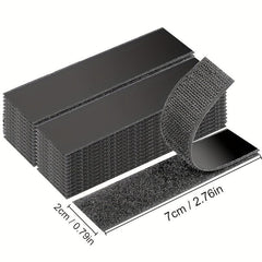 Self Adhesive Back Glue Punch Type Hook And Loop