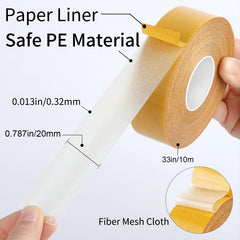 20mm Fabric Adhesive Tape Wedding Carpet Viscosity Double Sided Adhesive