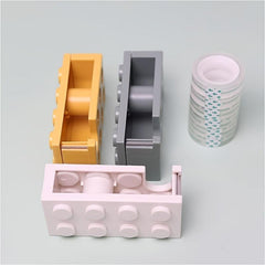 Building Block Glue Paper Seat Creative Tape Cutter Box