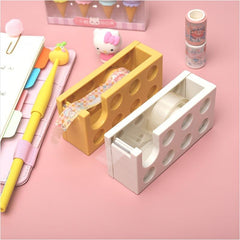 Building Block Glue Paper Seat Creative Tape Cutter Box