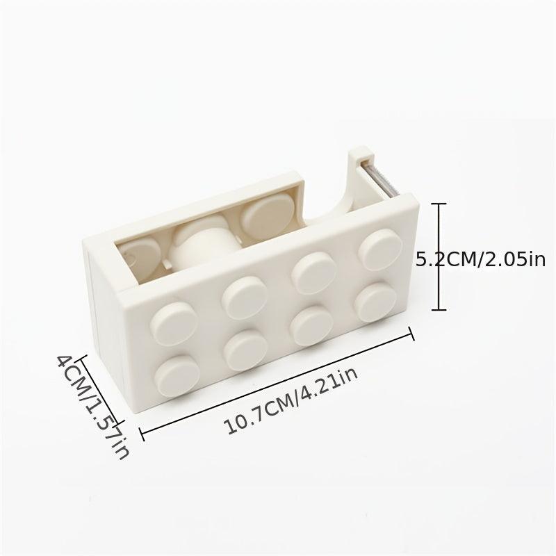 Building Block Glue Paper Seat Creative Tape Cutter Box
