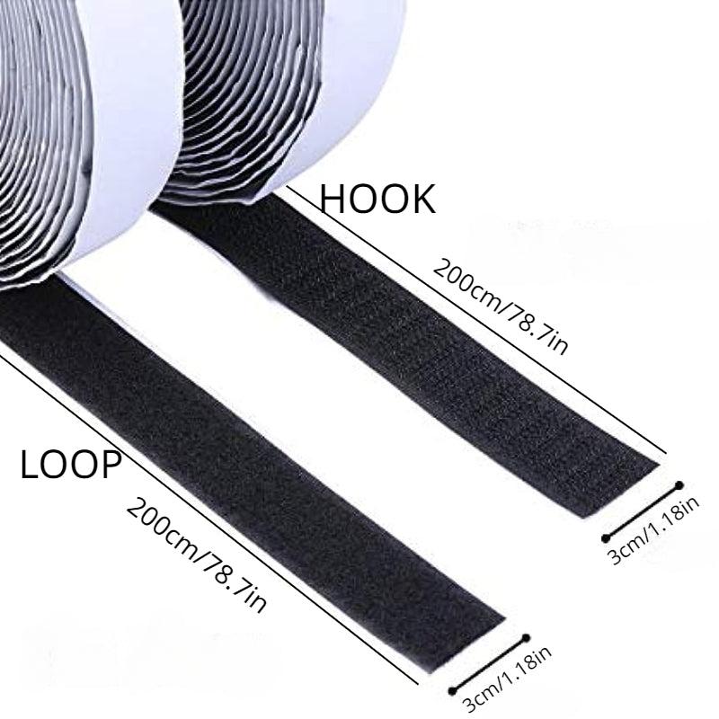 Strong Self Adhesive Hook And Loop Fastener Tape Nylon Sticker