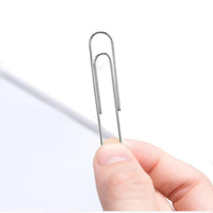 120 Large Paper Clips Anti-slip Silver Heavy-duty for Office School Personal Use
