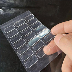 30pcs Double Sided Tape for Acrylics, Transparent, Removable Adhesive