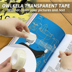 Transparent Glossy Tape 1 Roll 25m Office Home School