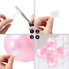 1500 Dot Balloons & 15 Roll Double Dot Stickers Wedding Decoration