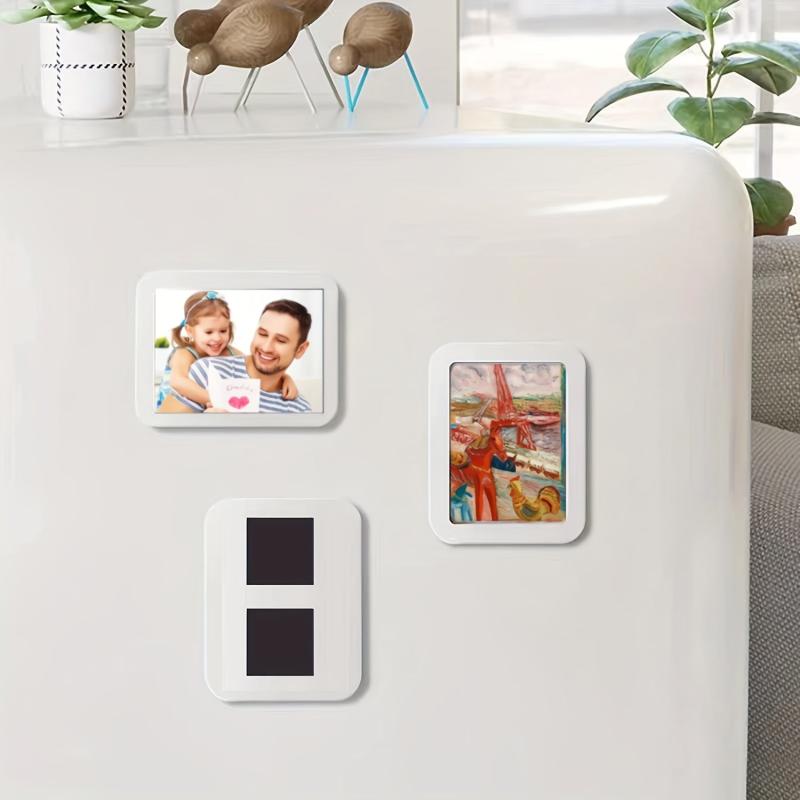 112pcs Adhesive Magnetic Squares Flexible Sticky Magnets Peel & Stick Sheets