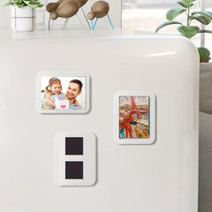 112pcs Adhesive Magnetic Squares Flexible Sticky Magnets Peel & Stick Sheets