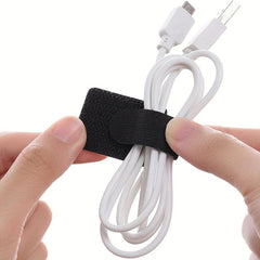 2pcs Adhesive Buckle Magic Sticker Cable Storage Bundle