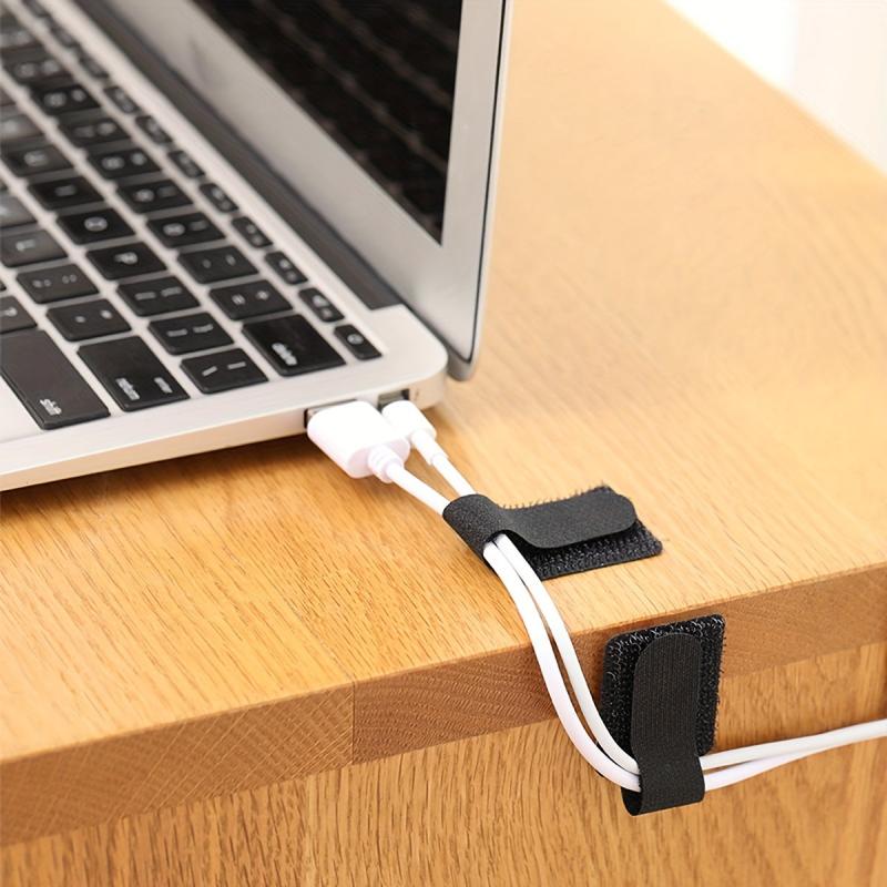 2pcs Adhesive Buckle Magic Sticker Cable Storage Bundle