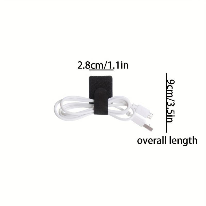 2pcs Adhesive Buckle Magic Sticker Cable Storage Bundle