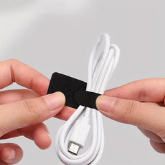 2pcs Adhesive Buckle Magic Sticker Cable Storage Bundle