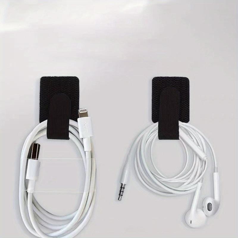 2pcs Adhesive Buckle Magic Sticker Cable Storage Bundle