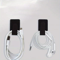 2pcs Adhesive Buckle Magic Sticker Cable Storage Bundle