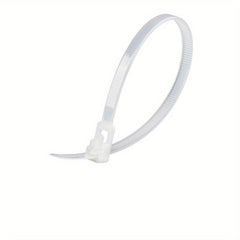 100pcs Plastic Bundle Harness Ties Reusable Ties Live Buckle Nylon Ties