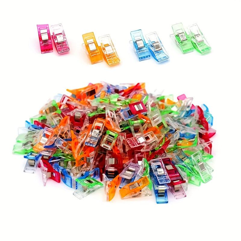 Plastic Clamps Fixed Scale Clamps Office Snack Sewing Patchwork Clamps