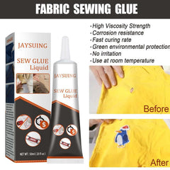 Fabric Sewing Patch Glue For Clothes Sofa Car Mat - 1pc