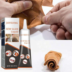 Fabric Sewing Patch Glue For Clothes Sofa Car Mat - 1pc