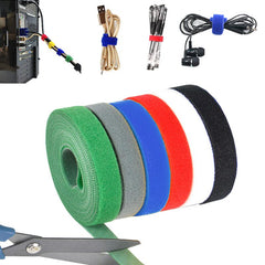 Adjustable Nylon Cable Ties 5m 16 Feet for Storage and Organization