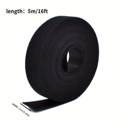 Adjustable Nylon Cable Ties 5m 16 Feet for Storage and Organization