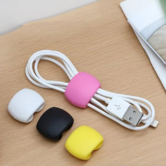8pcs Cable Clips Adhesive Cord Holders Cable Management For Home Office Car Desk