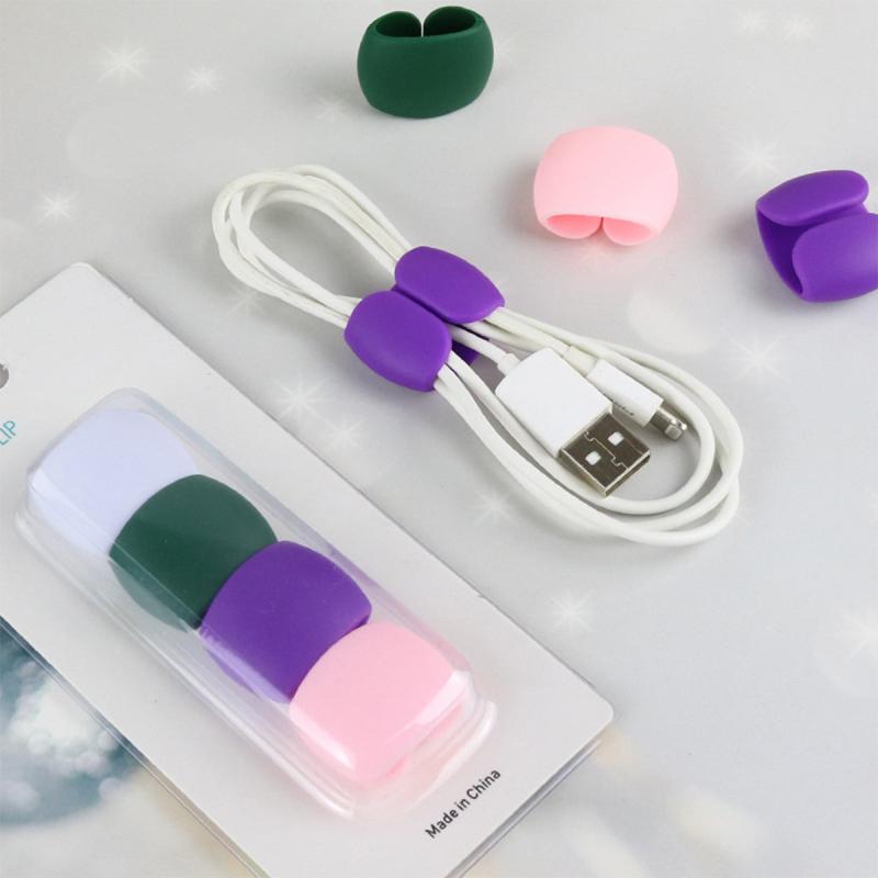 8pcs Cable Clips Adhesive Cord Holders Cable Management For Home Office Car Desk