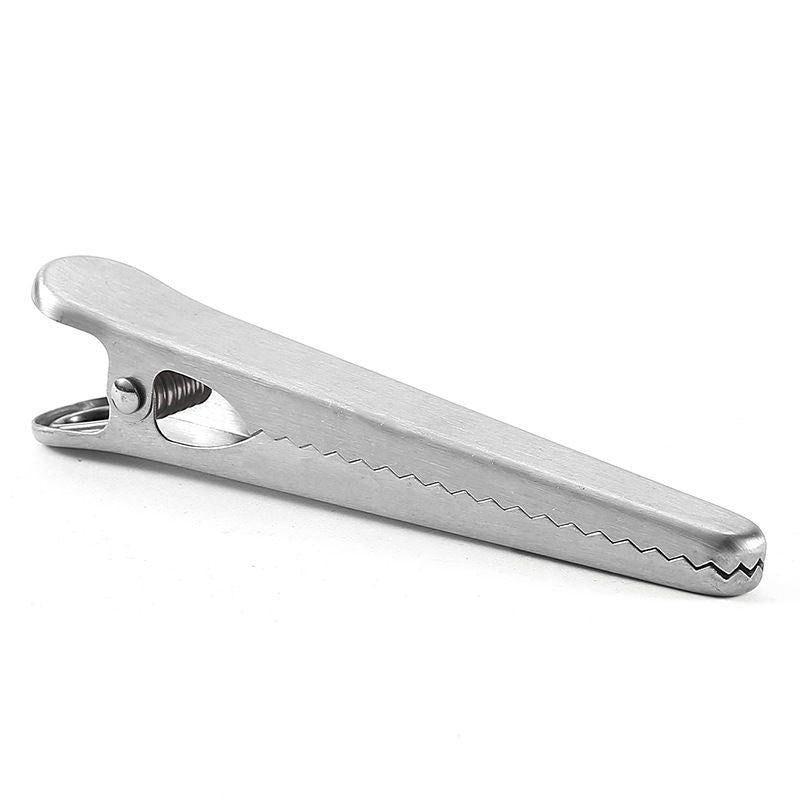 Metal Chip Clips Stainless Steel Paper Clamps for Kitchen and Office
