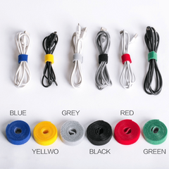 Hook & Loop Fastening Tape Self Adhesive Cable Straps Roll