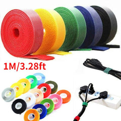 Hook & Loop Fastening Tape Self Adhesive Cable Straps Roll
