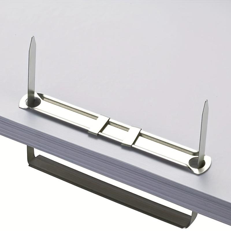 Box Prong Fasteners 2 Hole Punch Metal Paper Fasteners