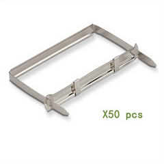 Box Prong Fasteners 2 Hole Punch Metal Paper Fasteners