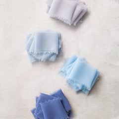 Chiffon Ribbon With Tassel 57m - Wedding Invitation Bouquet Decoration
