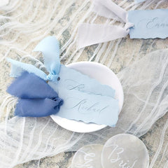Chiffon Ribbon With Tassel 57m - Wedding Invitation Bouquet Decoration