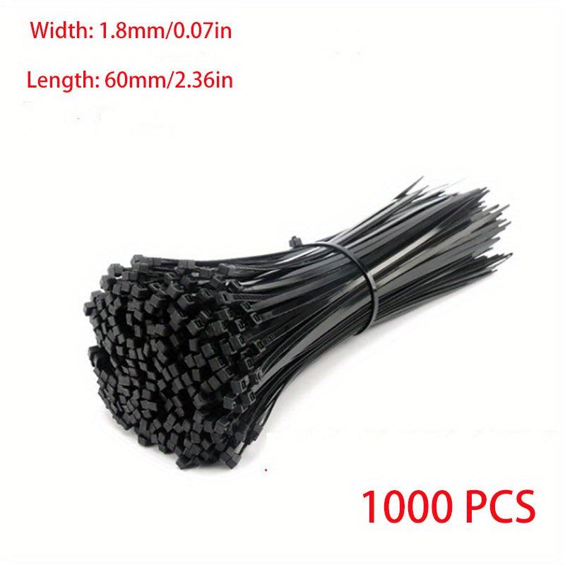 Self-Locking Nylon Cable Ties Fastening Loop Zipper Bag Ties Set