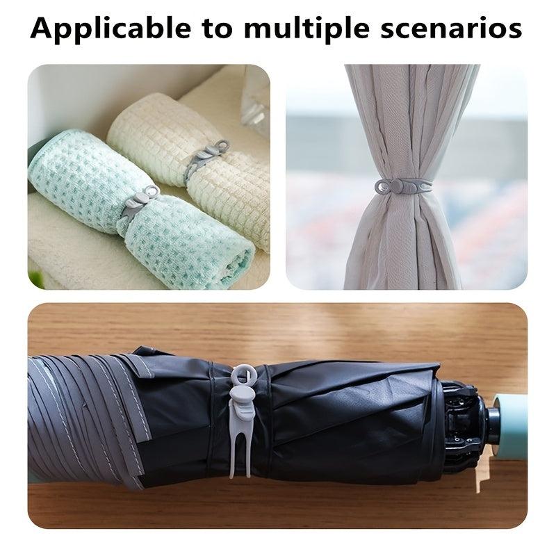 10 Pcs Silicone Binding Tape Cable Data Management Winder