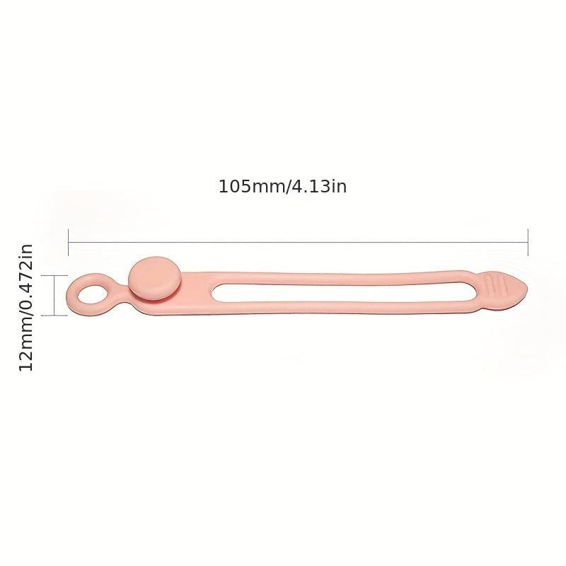 10 Pcs Silicone Binding Tape Cable Data Management Winder