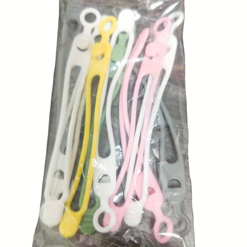 10 Pcs Silicone Binding Tape Cable Data Management Winder