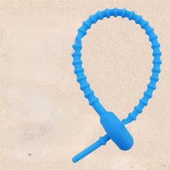 DIY Key Chain Jewelry Lanyard Soft Glue Cable Tie Storage Winding Device