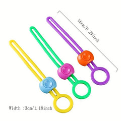 Colorful Sealing Clip Food Sealing Binding Rope Multifunctional Digging Strap