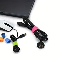 25pcs Reusable Cable Winder Organizer 17.78cm