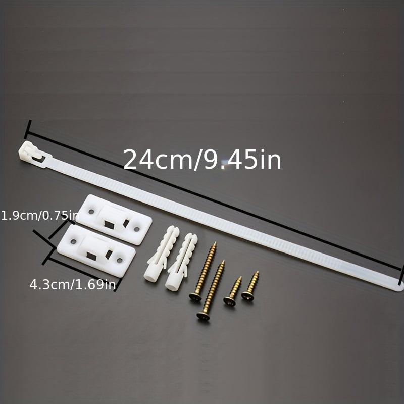 5pcs Furniture Straps Anti Tip Anchors Kit Wall Anchors Protect Students Pet