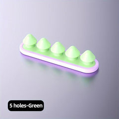 USB Cable Organizer Winder Self-adhesive Desktop Data Cord Wire Management