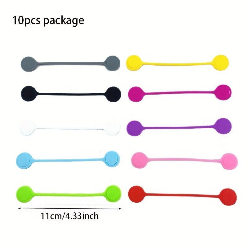 10pcs Magnet Earphone Winding Device For Phones