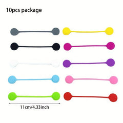 10pcs Magnet Earphone Winding Device For Phones
