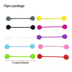 10pcs Magnet Earphone Winding Device For Phones