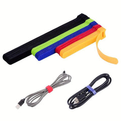 30 60pcs Cable Straps Nylon Fastening Cable Ties Reusable Cable Management